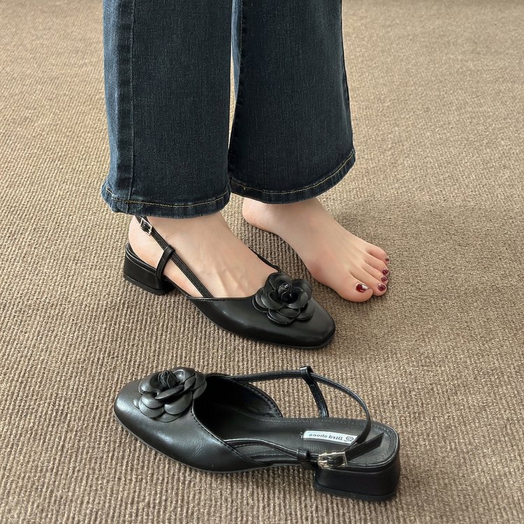 Aès  dép sandal nữ đế cao giày cao gót nữ đi chơi giày sandal cao gót mũi nhọn 2023NEW mẫu mới 29z23071301 Beautiful Stylish ins Trendy B94G01X 36Z230909