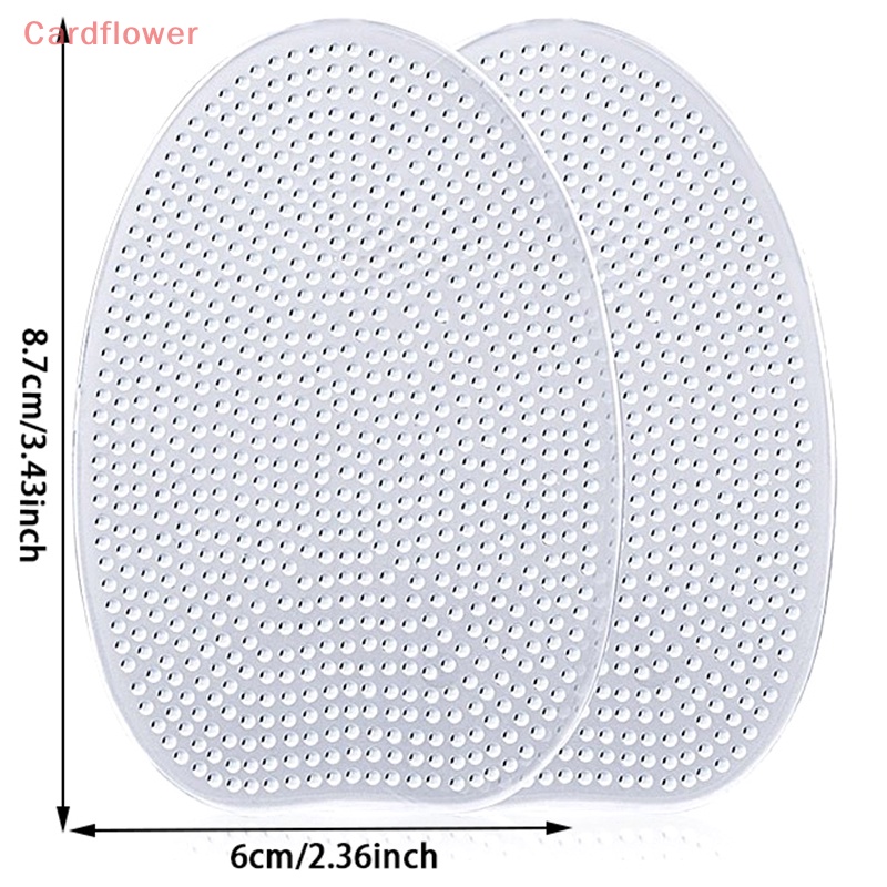 1 Cặp Đệm Silicone Xốp Lót Giày Mát Xa Chân Chống Trượt Giảm Đau Mới