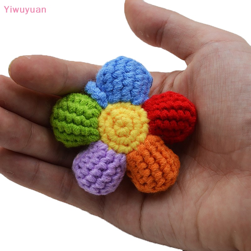 &lt; Yiwuyuan &gt; Móc Treo Chìa Khóa Sợi Chỉ Hoa / Quả Bơ Nhỏ Thủ Công Trang Trí Mới