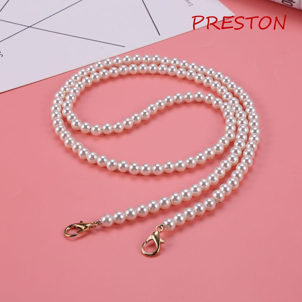 PRESTON Dây Xích Thay Thế Cho Túi Xách Đính Ngọc Trai Sang Trọng