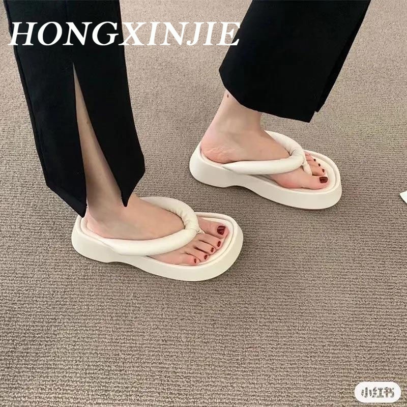 HONGXINJIE dép sandal nữ dép đế cao Xu hướng thời trang năm 2023NEW  HOTSALE 071311