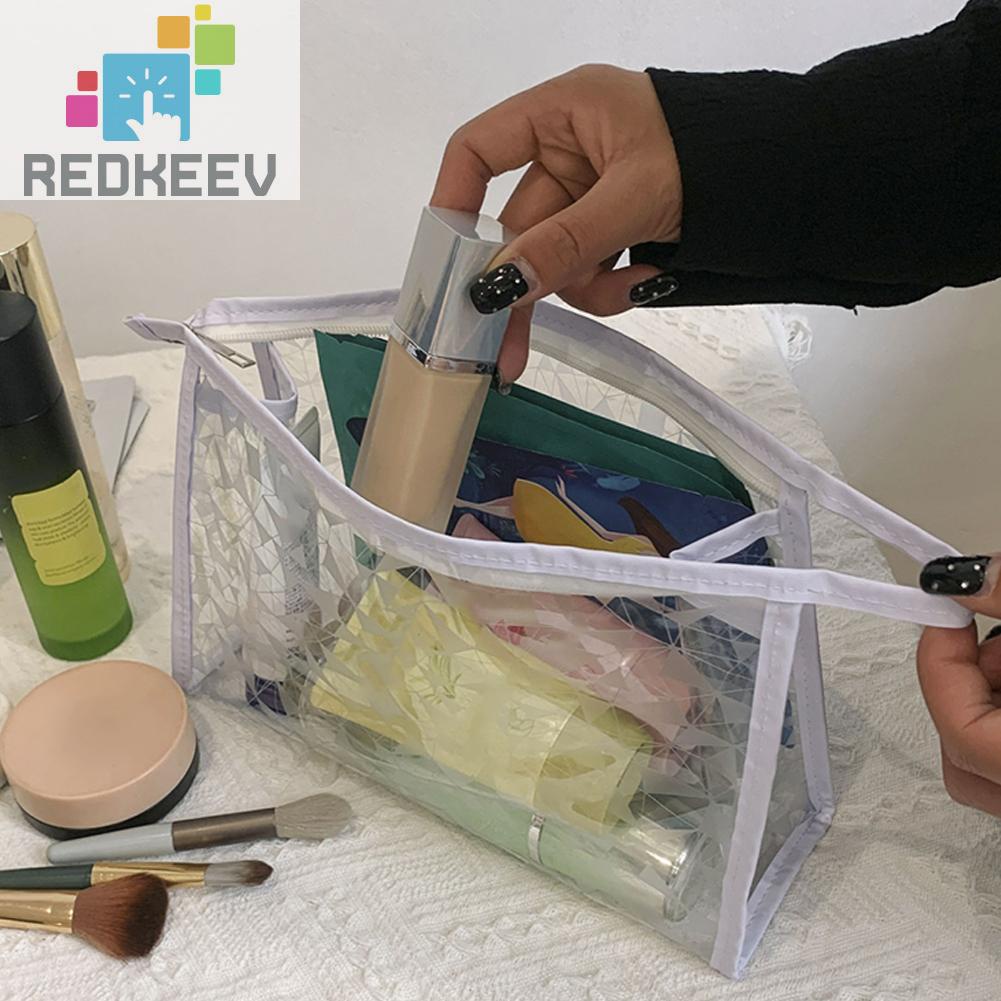 Túi Đựng Tiền Xu Bằng PVC Trong Suốt Sức Chứa Lớn Tiện Dụng