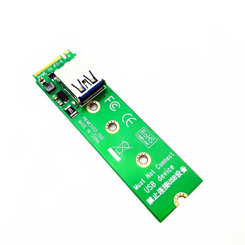 Pcie riser m-key nvme m.2 to pci express x4 graphics cards riser 30cm cáp usb pcie extender port extension adapter cáp riser