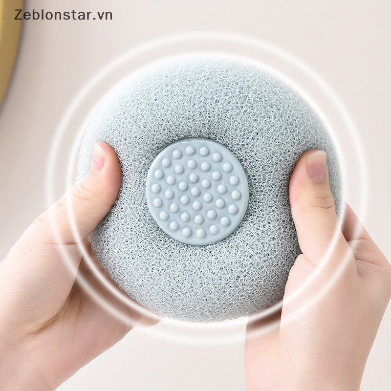 1 Bông Tắm Bằng Xơ Mướp Lưới Mát Xa Tẩy Tế Bào Chết Tiện Dụng