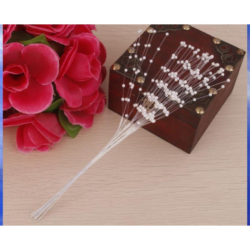 Set 100 Hạt Ngọc Trai Giả Trang Trí Bánh Kem