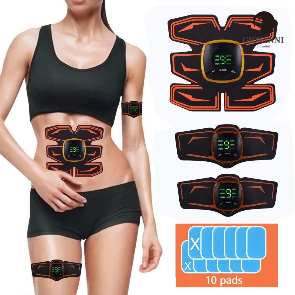 Bộ Dụng Cụ Luyện Tập Cơ Bụng EMS Không Dây Hydrogel Giảm Cân Chạy Điện
