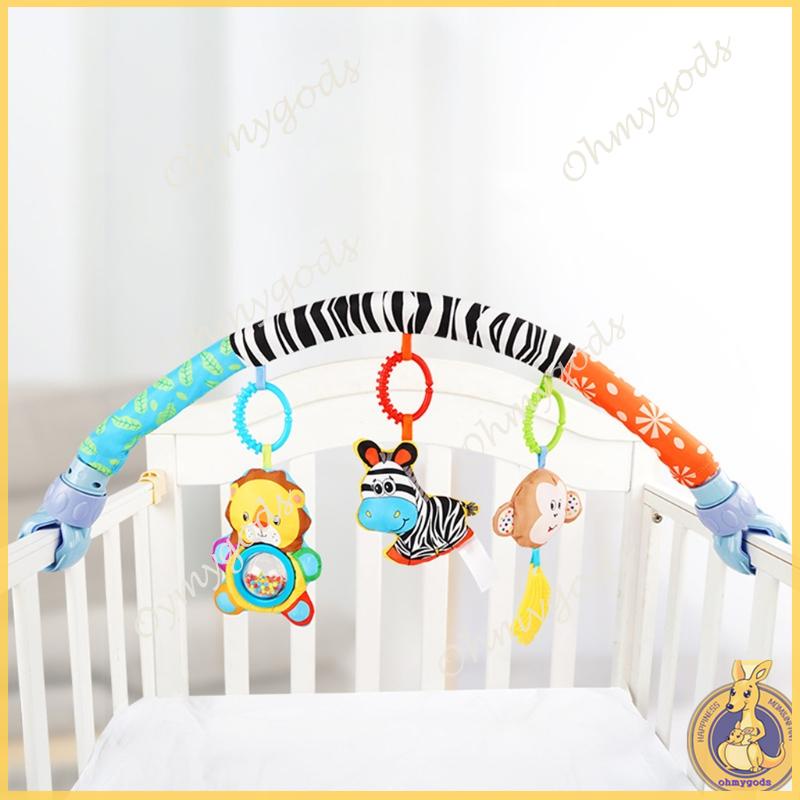 Đồ Chơi Thú Nhồi Bông Hoạt Hình Giúp Bé Phát Triển Giác Quan Tay Và Mắt