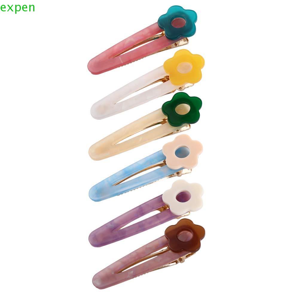 EXPEN Kẹp Tóc Hoa Dễ Thương Cho Bé Gái