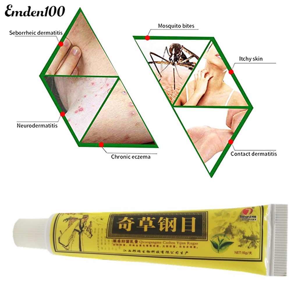 Set 3 Kem Thảo Dược Trung Hoa Giúp Giảm Ngứa Chàm Không Mùi Hiệu Quả