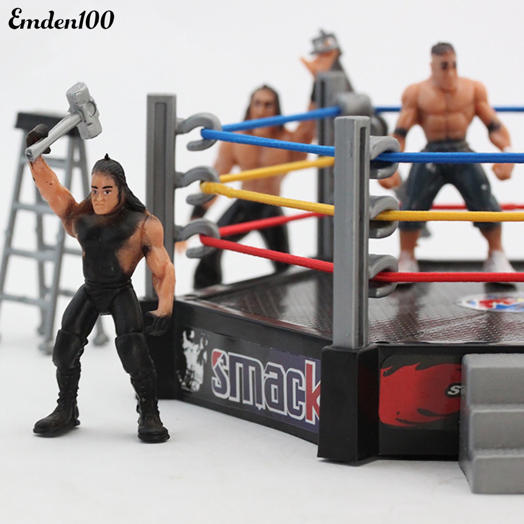 1 Bộ Mô Hình Nhân Vật Wrestling Trang Trí Đáng Yêu