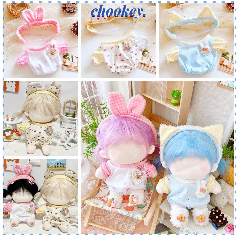 Đồ Chơi Hình Thỏ / Gấu Đáng Yêu Cho Búp Bê 20cm