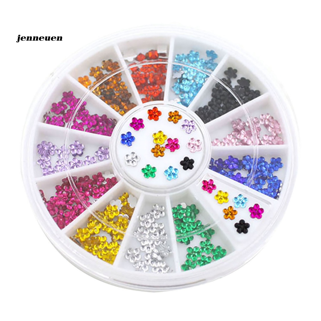 1 Bánh Xe Dán Trang Trí Móng Tay DIY Thiết Thực