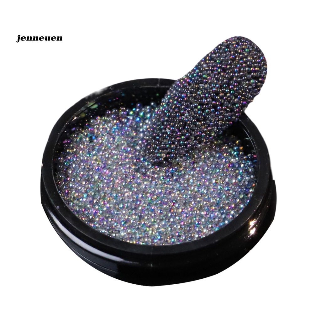 1 Hộp Hạt Laser JEN Phản Quang Nhiều Màu Sắc Dùng Trang Trí Móng Tay Nghệ Thuật