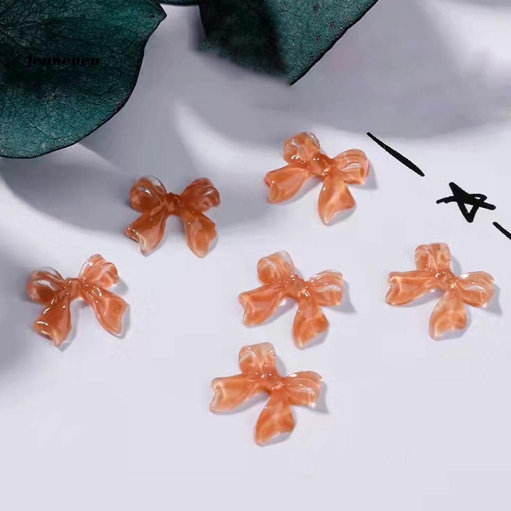 Set 50 Phụ Kiện Nơ Trang Trí Móng Tay Nghệ Thuật Cho Nữ DIY