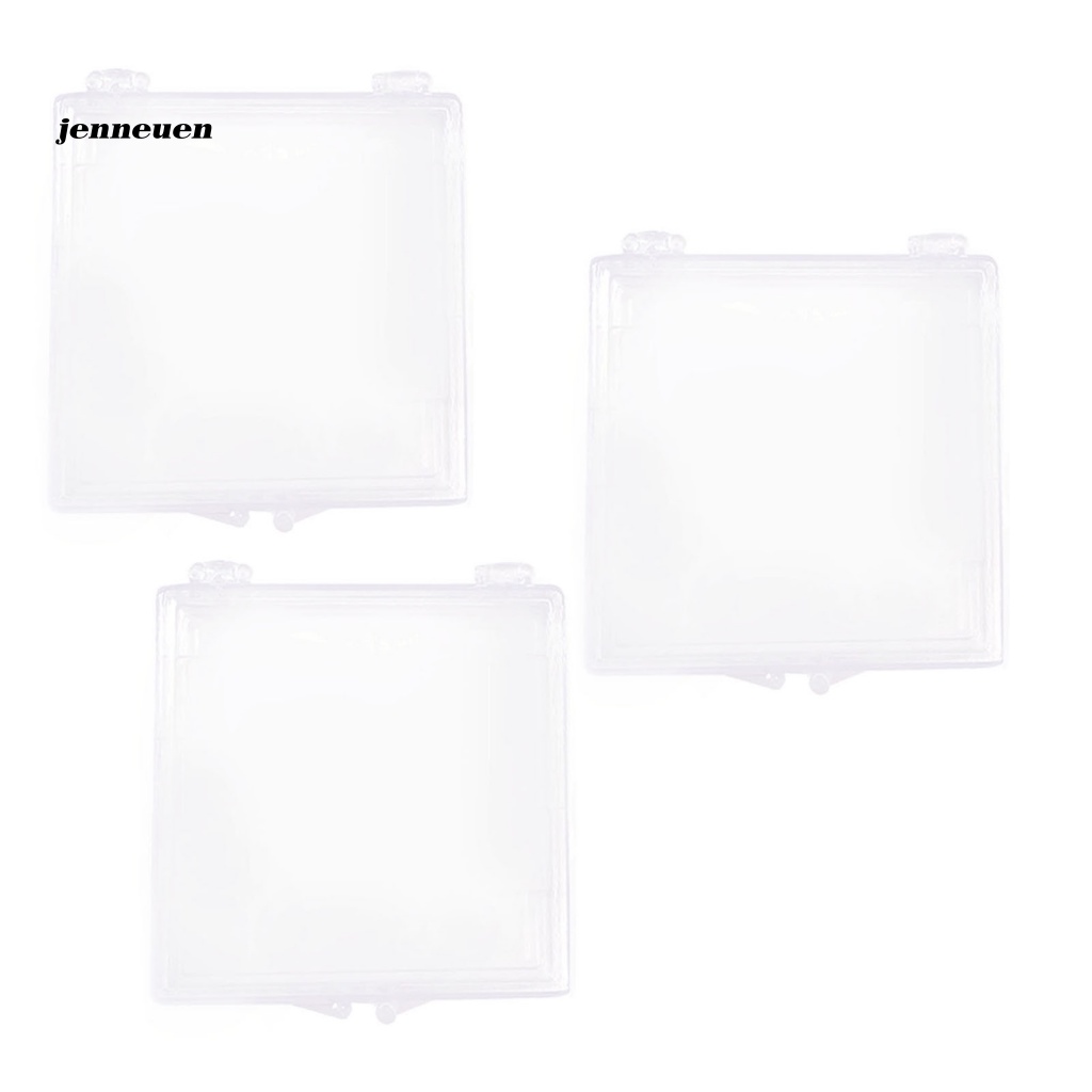 Set 3 Hộp Trong Suốt Trưng Bày Móng Tay Giả Chuyên Nghiệp