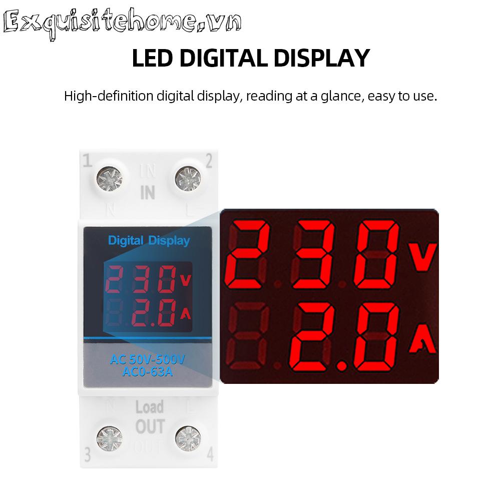 Đồng Hồ Đo Điện Áp AC50-500V Chuyên Dụng