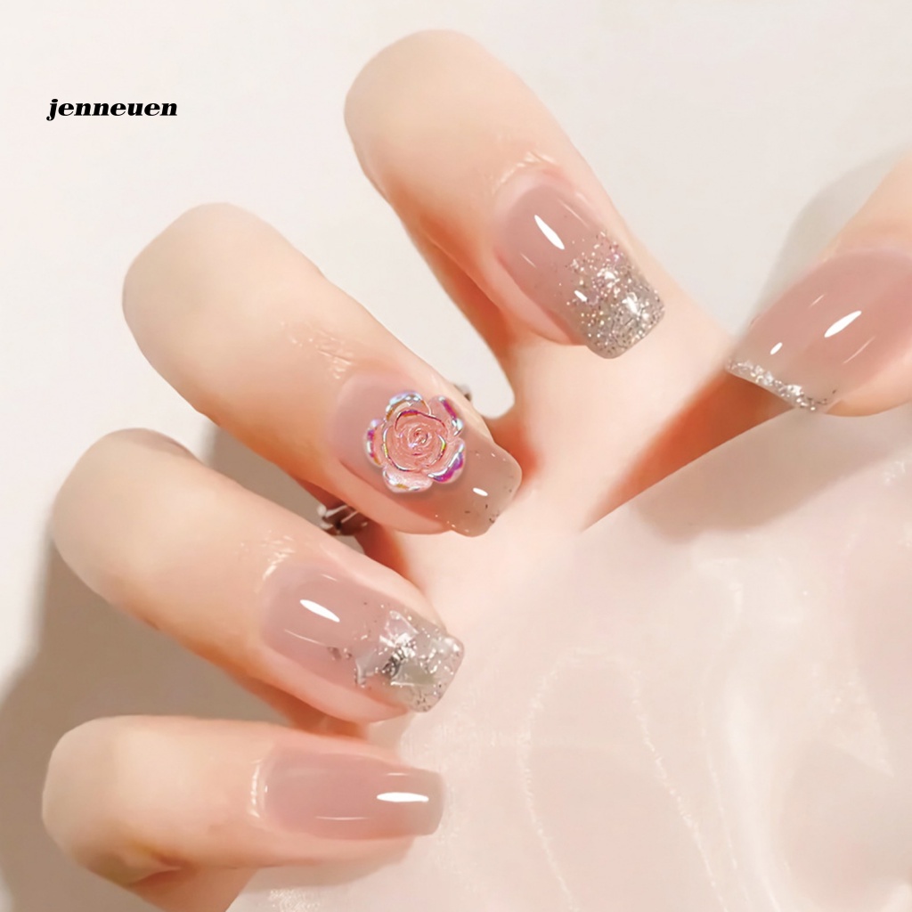 1 Túi Phụ Kiện Trang Trí Móng Tay 3D Hình Hoa Hồng Nhiều Màu Sắc Charms