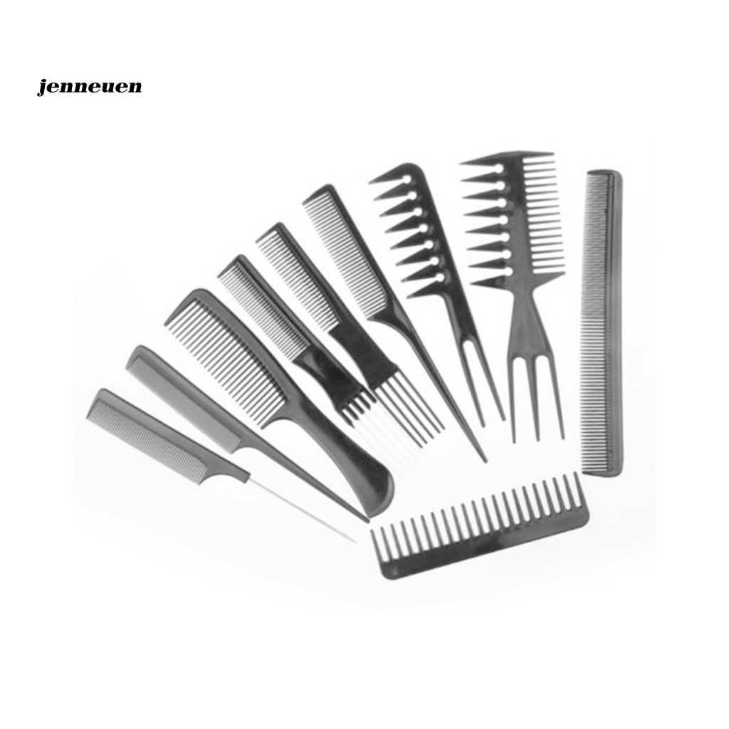 Set 10 Lược Đen Siêu Bền Tiện Dụng Cho Trường Học