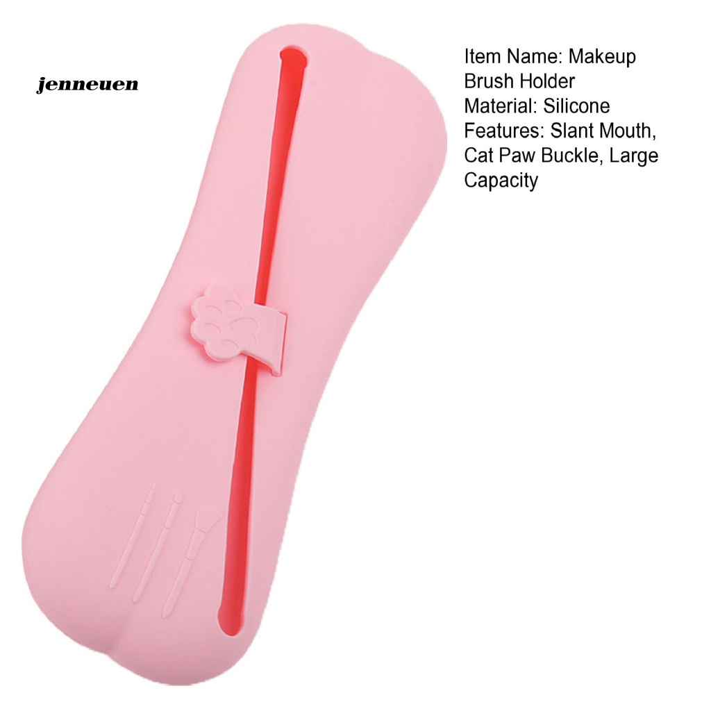 Túi Đựng Cọ Trang Điểm Bằng Silicon Chống Trượt Sức Chứa Lớn