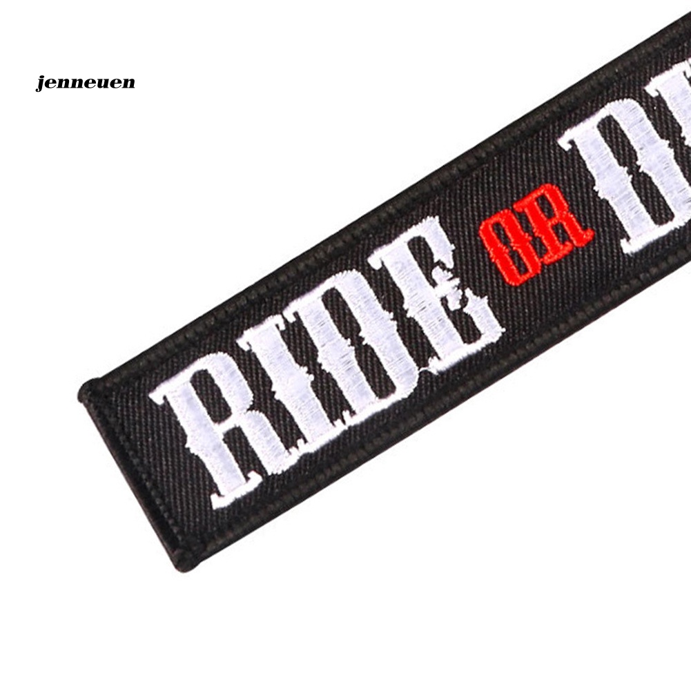 Móc Khóa Thêu Chữ Dùng Trang Trí Túi Xách / Xe Hơi