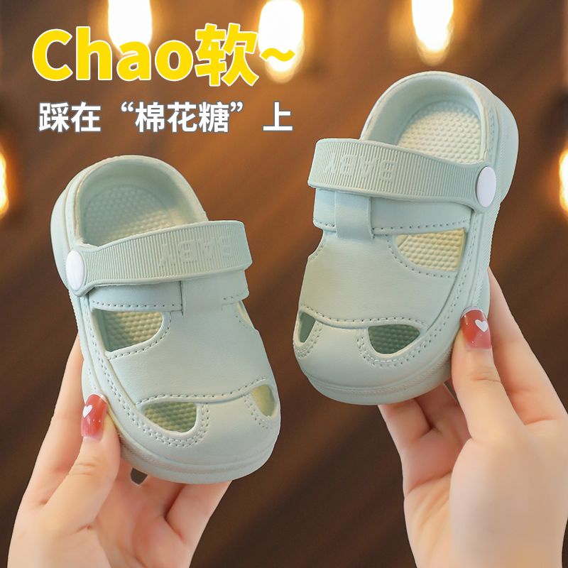 Dép Sandal Đục Lỗ Đế Siêu Mềm Chống Trượt Thời Trang Mùa Hè Cho Bé HXVN3107