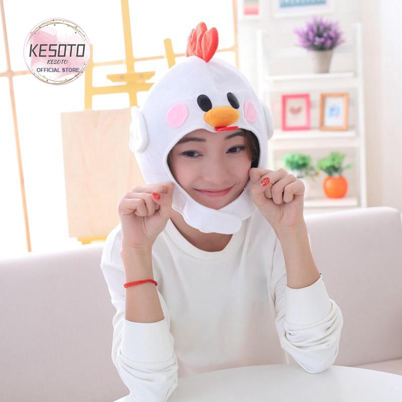 Mũ Hình Gà Con Dễ Thương Dùng Làm Đạo Cụ Chụp Ảnh Cho Người Lớn