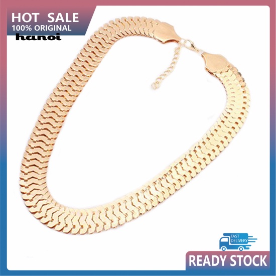 Vòng cổ Hợp Kim Dày Kiểu Dáng Sang Trọng Thời Trang Dành Cho Nữ