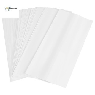 Bộ 100 túi co nhiệt 5x10 inch màu trắng cho gậy leo núi 567g