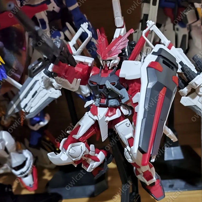 Mô Hình Gunpla HG Gundam Astray Red Frame Red Dragon 1/144 Gundam SEED Destiny Astray R - High Grade MBF-P02 MS LOWE GUELE Packed in Box Model Comic Anime Manga