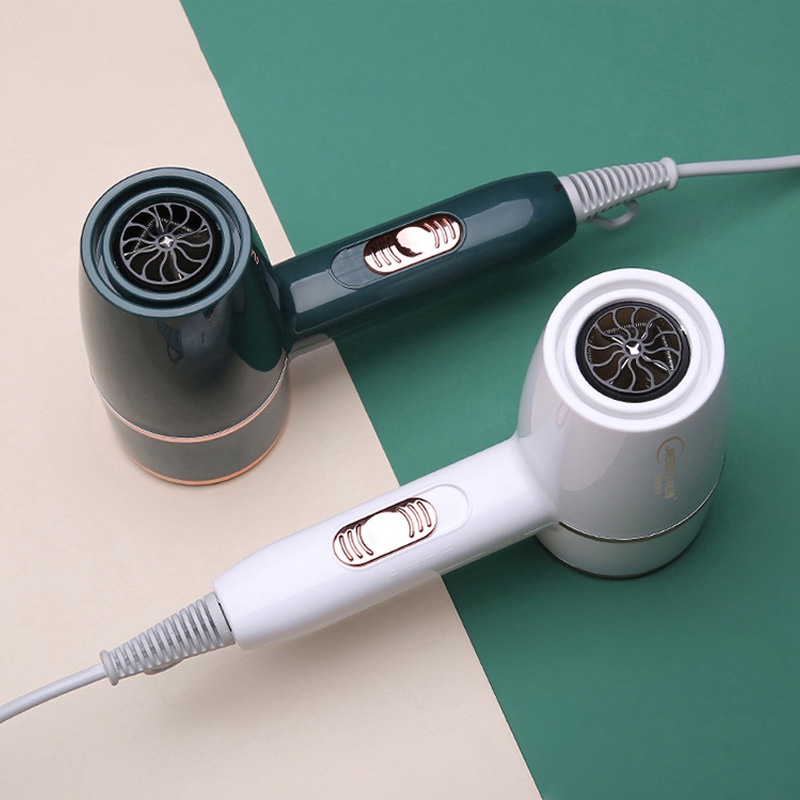 Máy sấy tóc gia đình đơn giản nhiệt độ không đổi nóng và lạnh máy sấy tóc im lặng