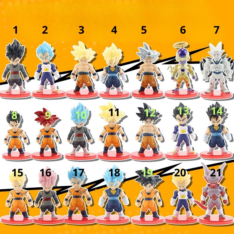 Mô hình Dragon Ball chibi nhân vật 7 Viên Ngọc Rồng Songoku