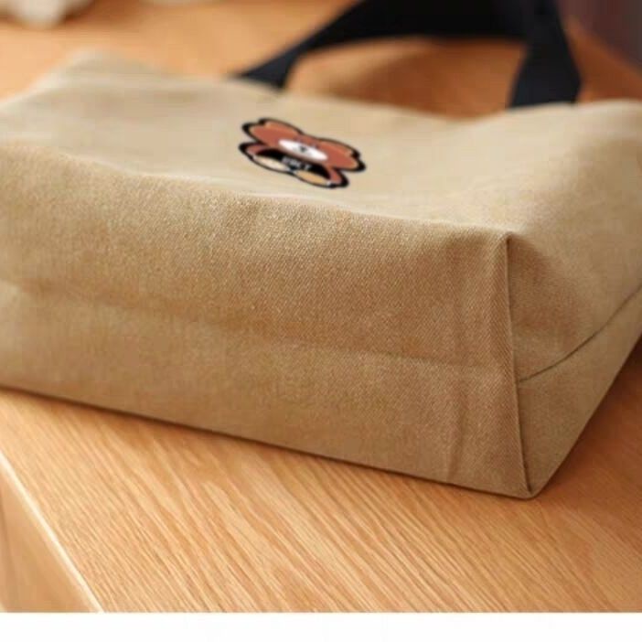 Phụ nữ mới làm việc túi vải sinh viên hand-carrying bento hộp đựng đồ ăn trưa túi vải túi xách