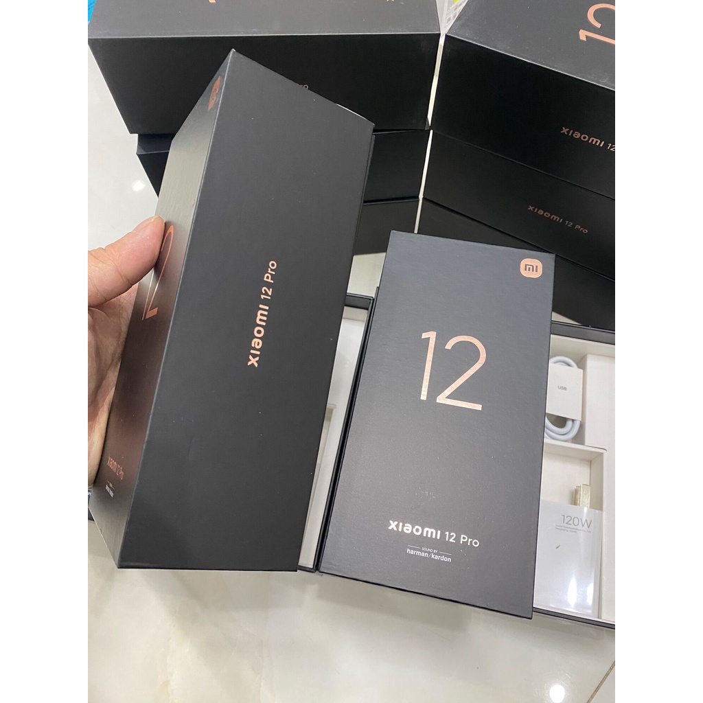Điện thoại Xiaomi 12 Pro, Snapdragon 8 Gen 1, fullbox sạc 120w