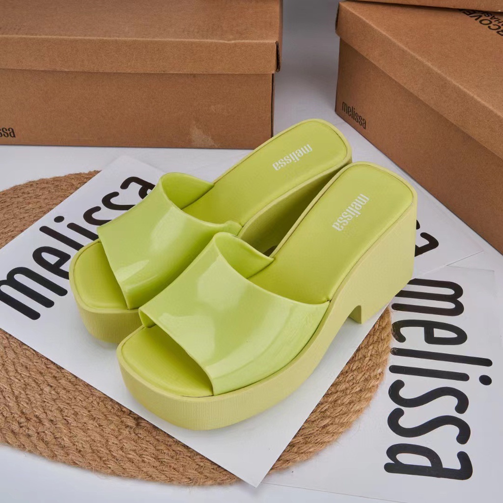 Dép Xỏ Ngón Muffin Đế Xuồng Dày Thời Trang 2023 melissa melissa Cho Nữ