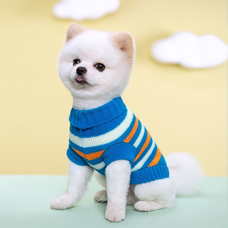 Áo sweater Dệt Kim Ấm Áp Nhiều Màu Sắc Thời Trang Cho Thú Cưng