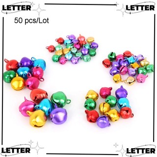 gofidin 50 chuông mini treo cây thông trang trí lễ giáng sinh diy