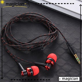 Tai nghe nhét tai có dây jack cắm 3.5mm nhiều màu tùy chọn tiện dụng
