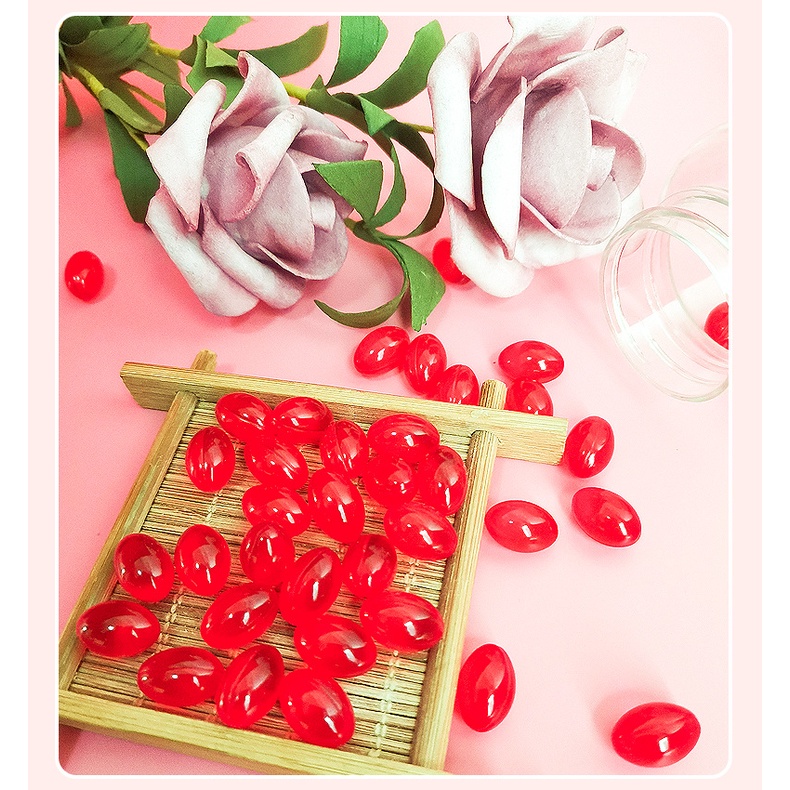 Gel Tinh Dầu Hoa Hồng Sodium hyaluronate Dạng Viên Nang