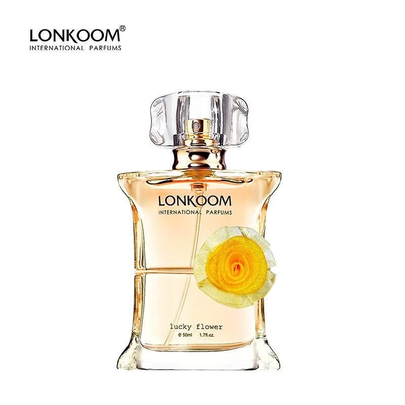 LONKOOM/Nước hoa hoa may mắn/Hương hoa quả/Giữ hương tươi tự nhiên/Nước hoa nhẹ cho phụ nữ/Quà tặng