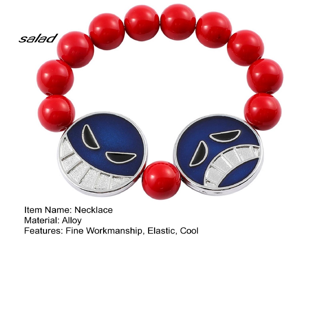 Mặt Vòng cổ Hình Anime Nhật Bản Portgas D Ace Thoải Mái Cho Nam Mặc Trong Tiệc Hóa Trang