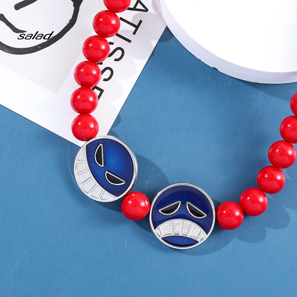 Mặt Vòng cổ Hình Anime Nhật Bản Portgas D Ace Thoải Mái Cho Nam Mặc Trong Tiệc Hóa Trang