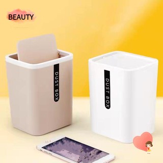 Thùng đựng rác mini xoay nắp 360 độ tiết kiệm không gian sáng tạo