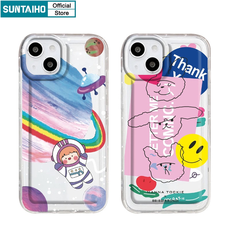 Suntaiho ốp OPPO Chống Sốc Ốp Điện Thoại Mềm Chống Va Đập Cho OPPO A5s A7 A11K A12 A15S A15 A15S A16 (4G) A54 (4G) A57 2022 (4G) A77 A77S (4G) A35 ốp iphone silicon đơn giản Cover