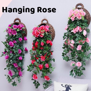 Bó Hoa Hồng Giả Nhiều Màu Treo Tường Trang Trí Phòng Khách / Ban Công / Đám Cưới