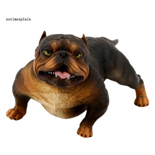 Mô Hình Chó Pitbull Mini Dùng Để Trang Trí