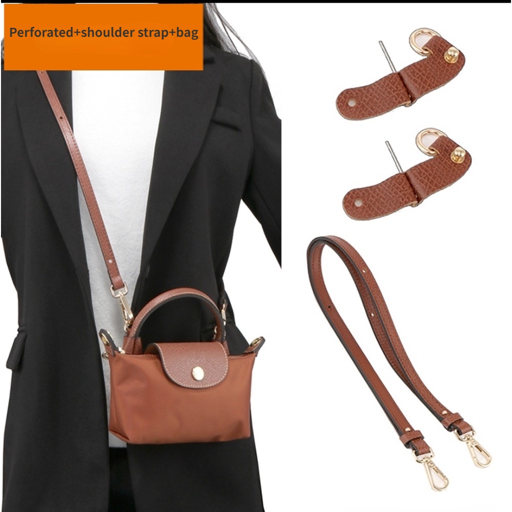 LONGCHAMP Túi Xách Mini Dây Đeo Vai Tháo Rời Được Sành Điệu Cho Nữ