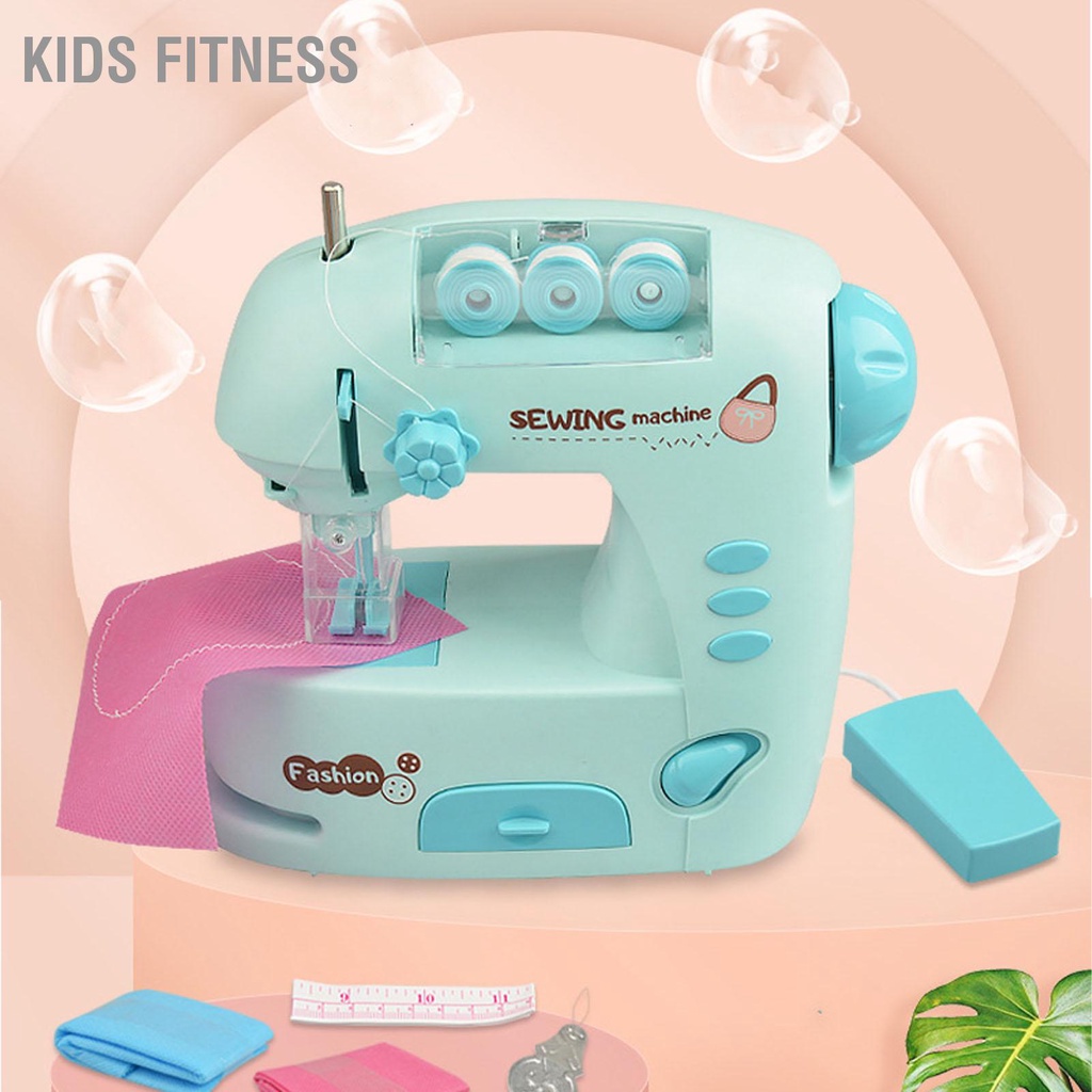 Kids Fitness Máy May Mini Tinh Tế Thú Vị Di Động Trẻ Em Điện Đồ Chơi Cho
