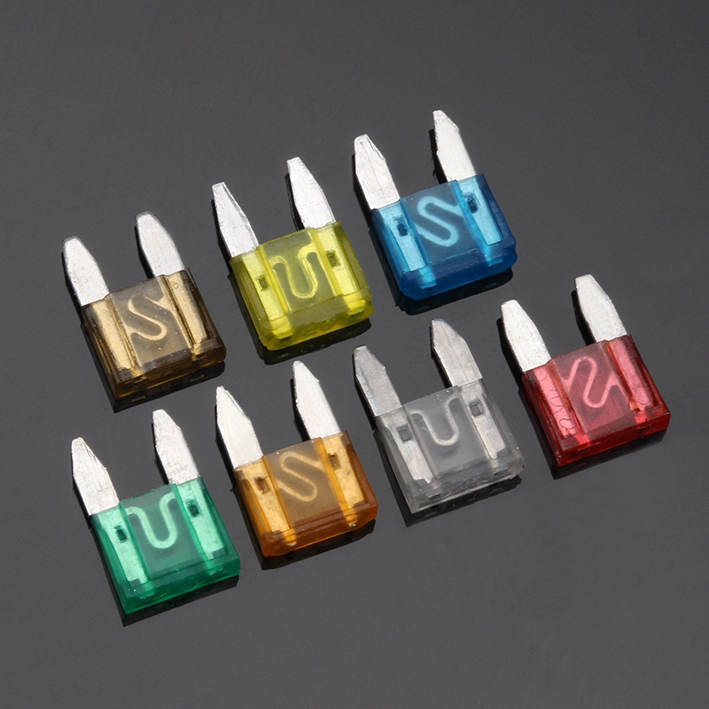 Urlwall Set 35 / 30 / 7 Cầu Chì Lưỡi Mini 5 / 7.5 / 10 / 15 / 20 / 25 / 30Amp Chuyên Dụng Cho Xe Hơi / Tàu Thuyền