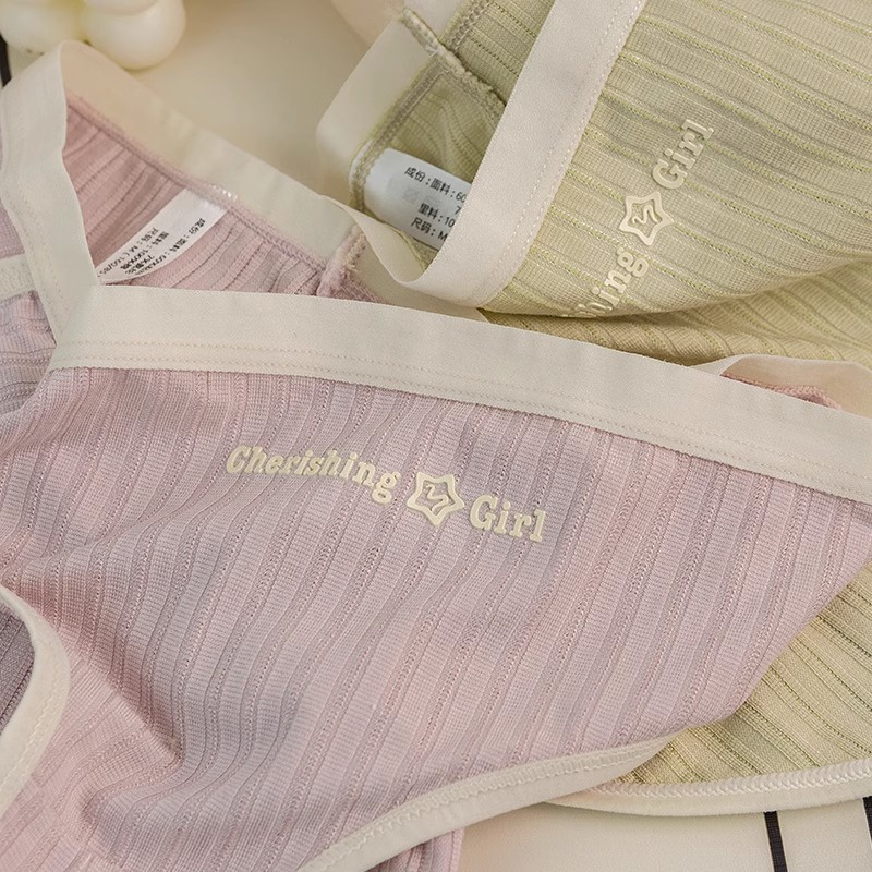 Quần Lót Cotton Không Đường May Kháng Khuẩn Thoải Mái Thân Thiện Với Da Cho Nữ