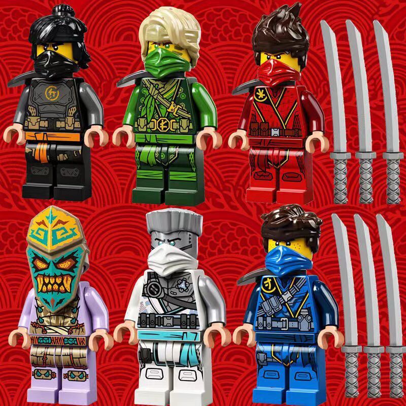 Bộ 12 Mô Hình lego ninjago Mini Cho Bé